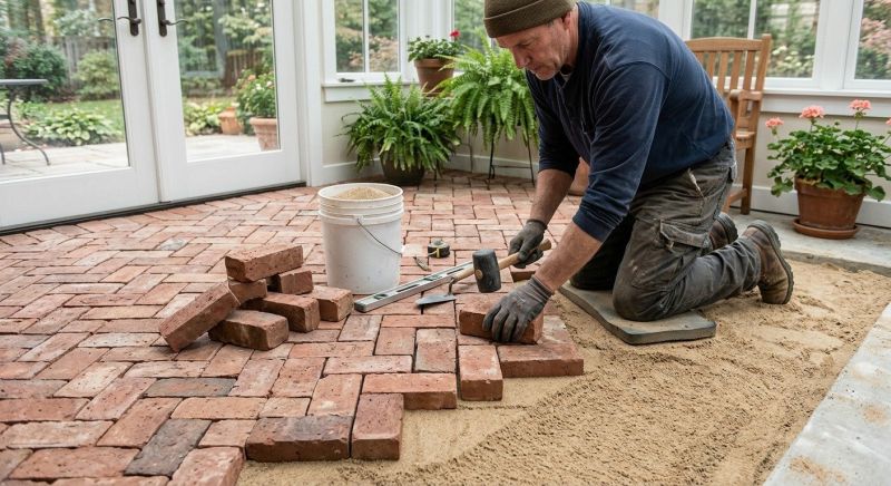 Brick Flooring Installation in Norwalk, CT