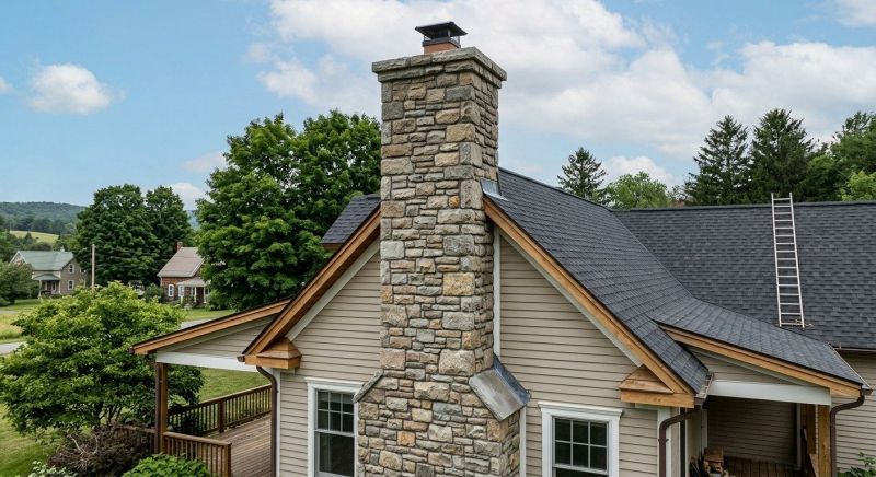 Stone Chimney Installation in Cleveland, OH